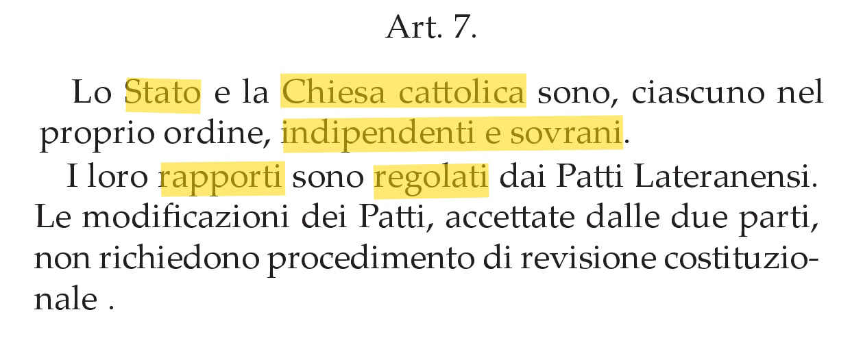 Costituzione Italiana_Art. 7