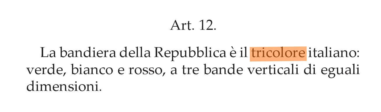 Costituzione Italiana_Art. 12